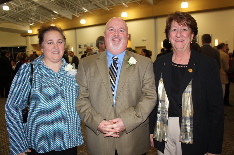Patty Coyne, City Councilor John Coyne and City Councilor Cheryl Leeman.