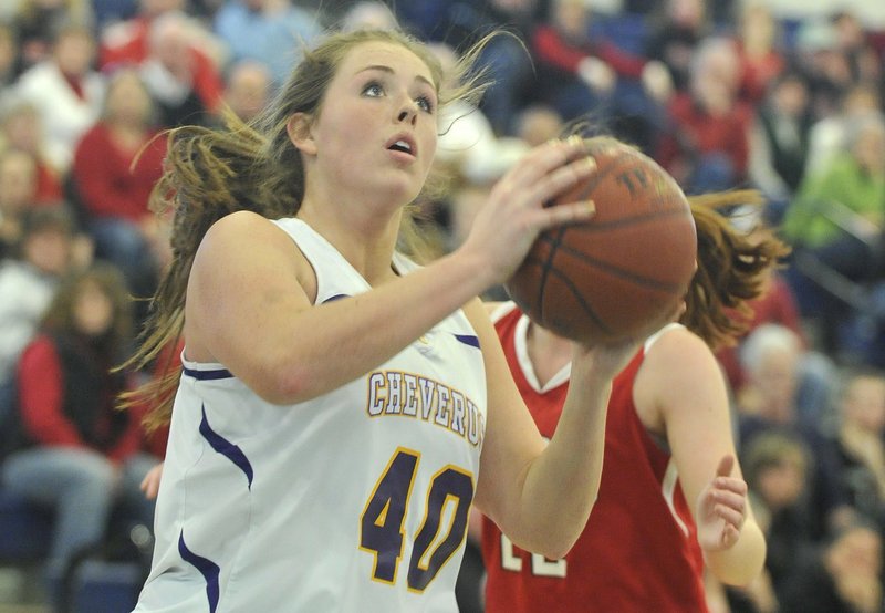 Morgan Cahill, who was a top player for Cheverus last season, transferred back to Yarmouth, where she should be a force.