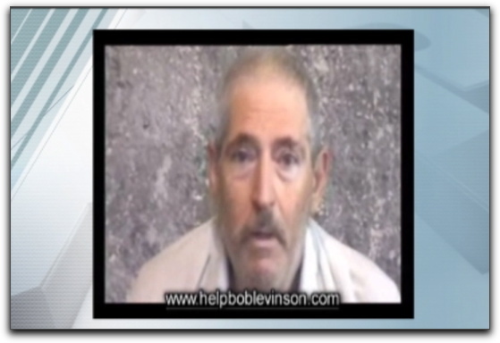 Robert Levinson appears in a video his family received months ago but made public Friday after the diplomatic efforts to find him failed.