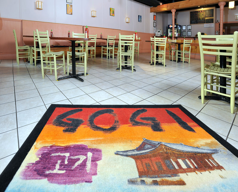 Gogi describes its fare as a fusion of Korean and Mexican cuisine.