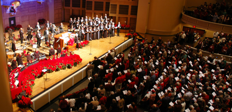 “Christmas with Cornils” has grown into a huge spectacle that always draws large and enthusiastic crowds to Merrill Auditorium in Portland.
