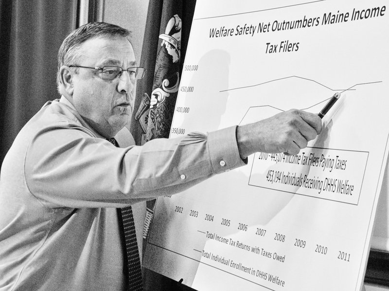 Readers have questions for Gov. LePage about proposals that would affect those on assistance.