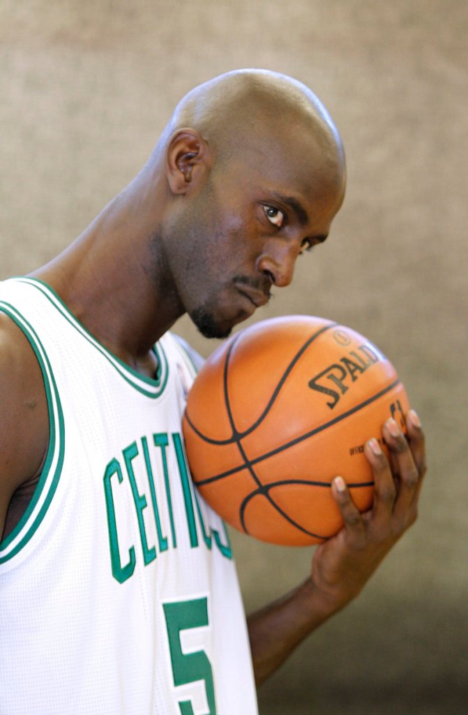 Kevin Garnett has been a workhorse throughout his career, but one of the Boston Celtics’ goals will be to reduce his minutes to about 30 per game.
