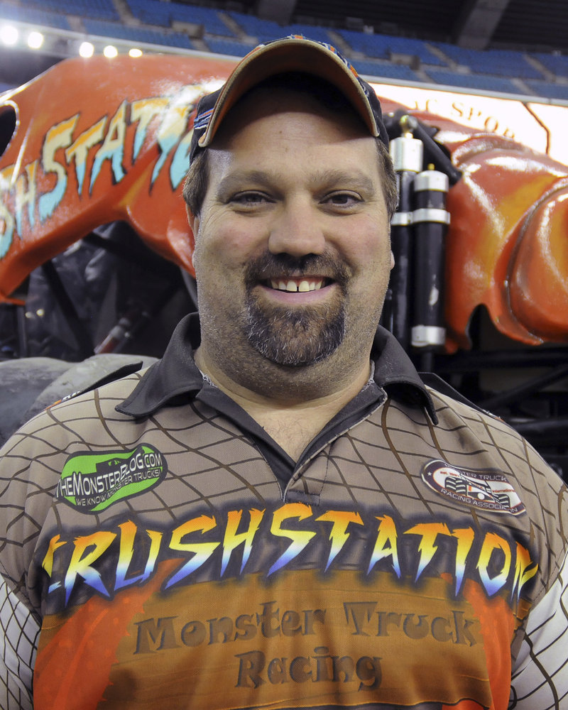 Greg Winchenbach runs an auto repair business in Jefferson and competes on the Monster Jam circuit across the eastern United States.