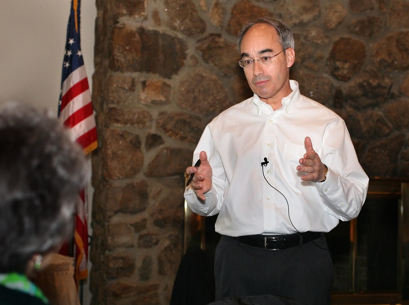 State Treasurer Bruce Poliquin has been trying to get permits for a beach club in Phippsburg, raising concerns about whether he is complying with the state constitution’s limits on a treasurer’s private business activities.