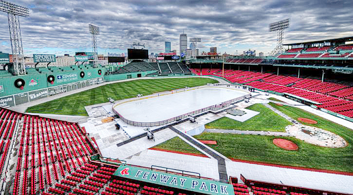 The Black Bears will play New Hampshire at Fenway Park on Saturday.