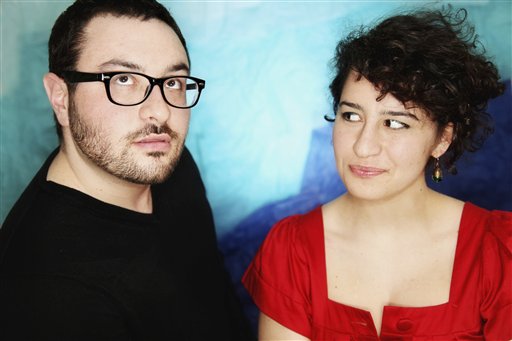 Comedians Eliot, left, and Ilana Glazer are the siblings who created a video about the things New Yorkers say.