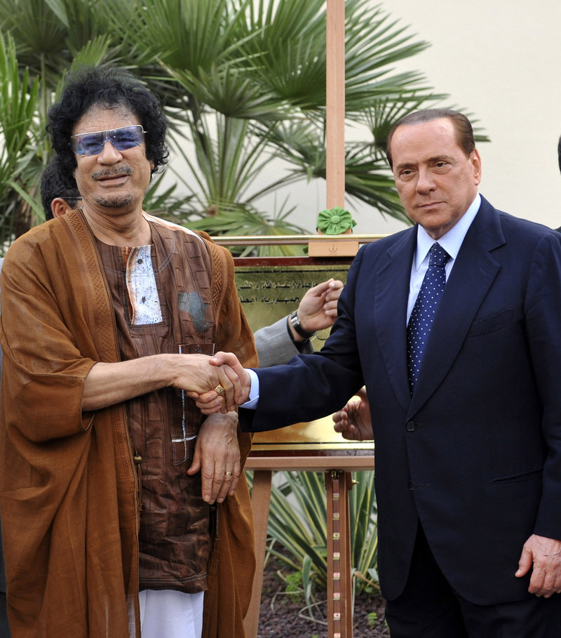 ... the death of Libyan dictator Moammar Gadhafi as an armed uprising toppled his regime.