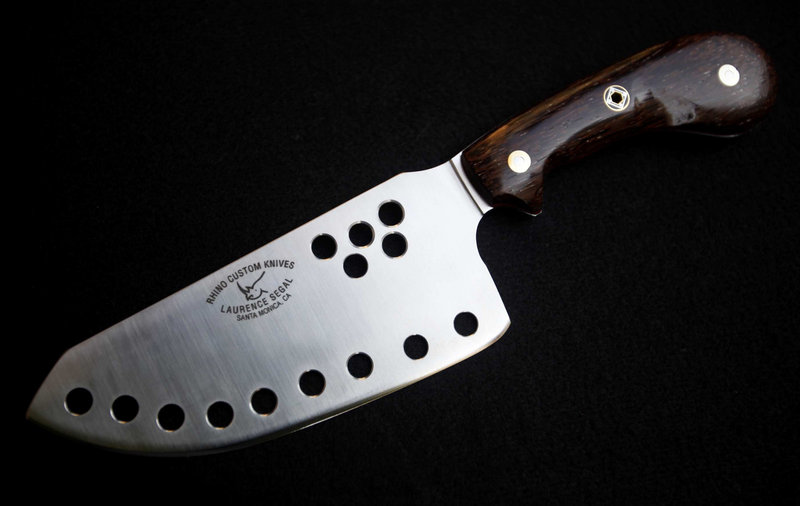 Another custom knife handmade by Segal.
