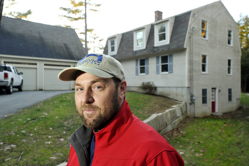Aaron Amirault bought this Falmouth home last January for nearly $100,000 below the town’s assessed property value. He challenged the assessment and it was decreased, shaving $478 off his tax bill. “I’m not against paying my fair share,” Amirault said. “I just want it to be based on the real value of my property.”
