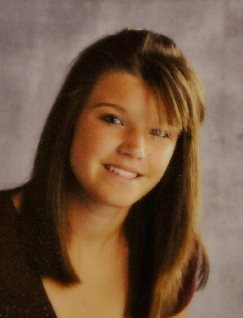Rebecca Mason, 16, died in the car crash.