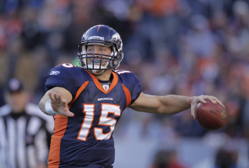 Tim Tebow was a winner Sunday in his playoff debut with Denver, earning a 125.6 passer rating – highest in team postseason history.