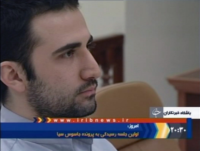 An image taken from an Iranian TV broadcast shows U.S. citizen and ex-Marine Amir Mirzaei Hekmati, 28, who was visiting relatives in Iran for the first time when he was arrested.