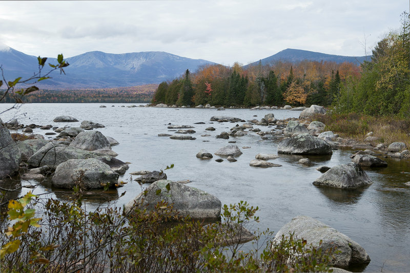 Artists, including Frederic Church, have captured the view of Mount Katahdin from the land around Katahdin Lake. It will be donated by Huber Resources Corp. to Baxter State Park today.