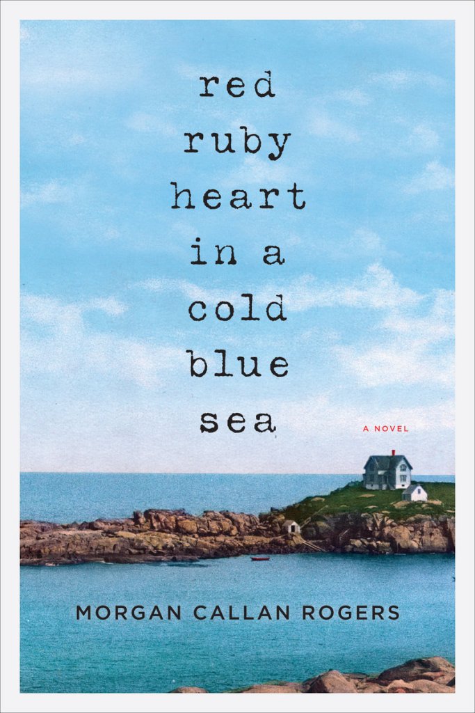 "Red Ruby Heart in a Cold Blue Sea" by Morgan Callan Rogers.