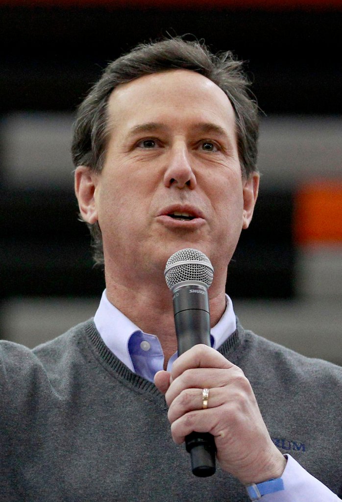 Former Sen. Rick Santorum won the backing Saturday of a group of conservatives.