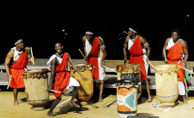 The Burundi Batimbo Beat Drummers