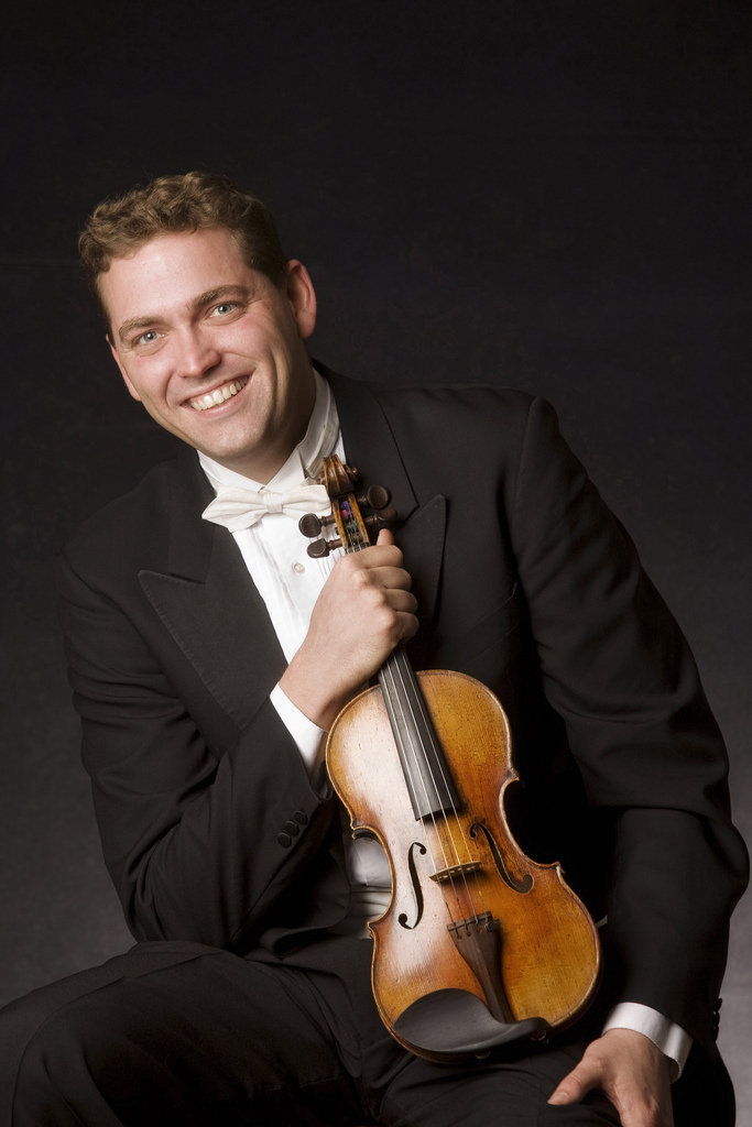 Violinist Steven Moeckel is a guest soloist with the PSO on Tuesday.