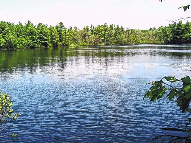 A view of Chaffin Pond in Windham.