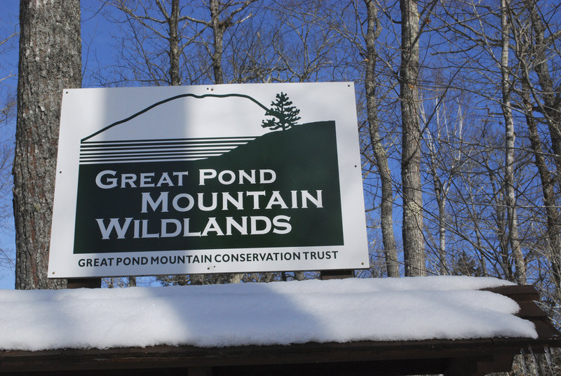 Great Pond Mountain Wildlands has been the site of snowshoe races since 2002 – organized by the Acadia Trail Runners.