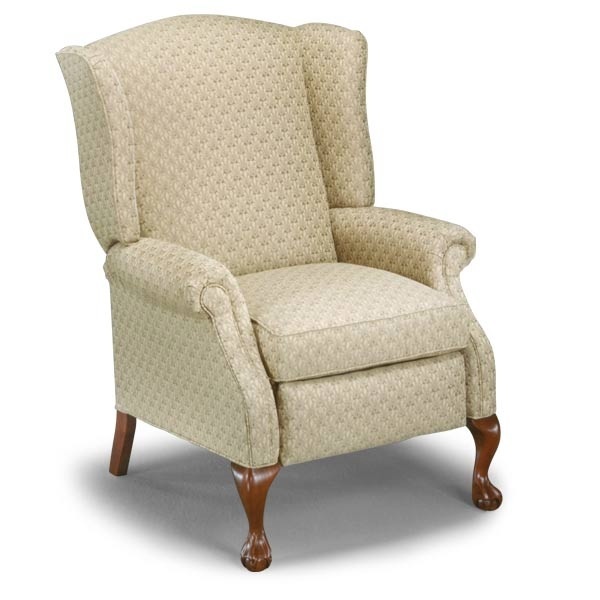 This wingback chair hardly looks like a recliner, but it is one. Many of today’s consumers want the comfort of a recliner but in a sleeker style than more traditional models.