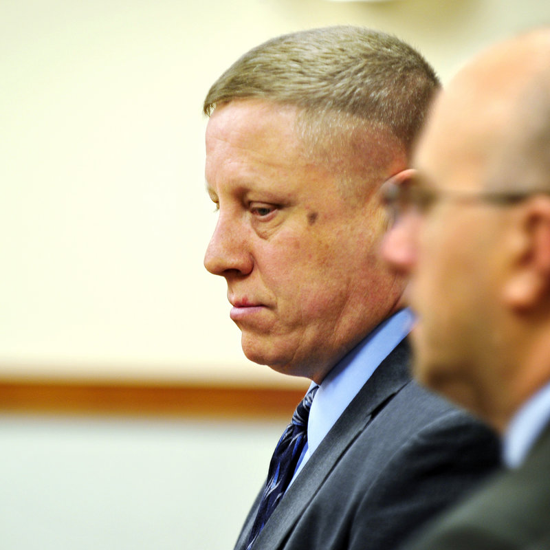 Maine State Police Sgt. Robin Parker pleaded guilty to drunken driving and now must face a board review of his job certification.