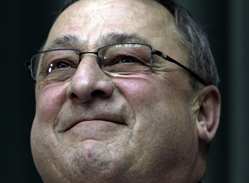 Gov. Paul LePage delivers his State of the State address Tuesday night.