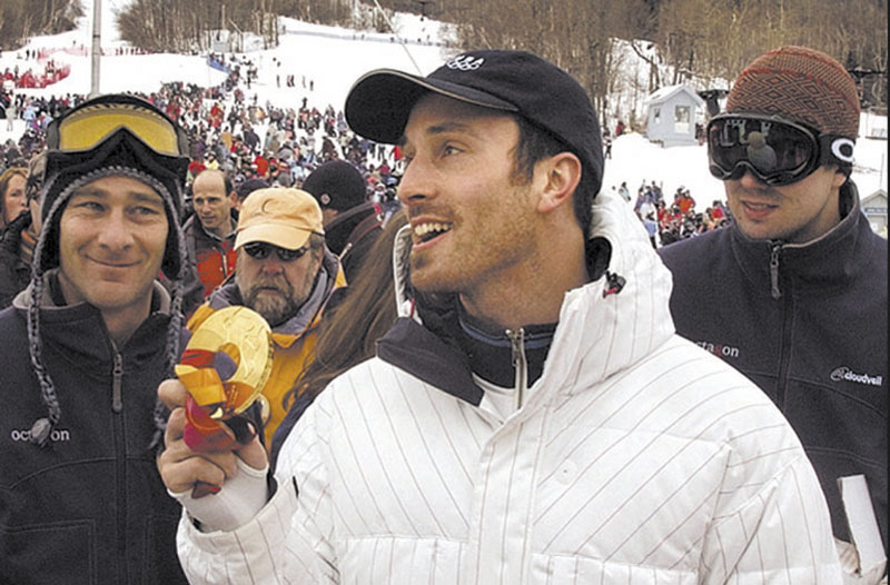 Seth Wescott of Carrabassett Valley, a two-time Olympic gold medal winner.