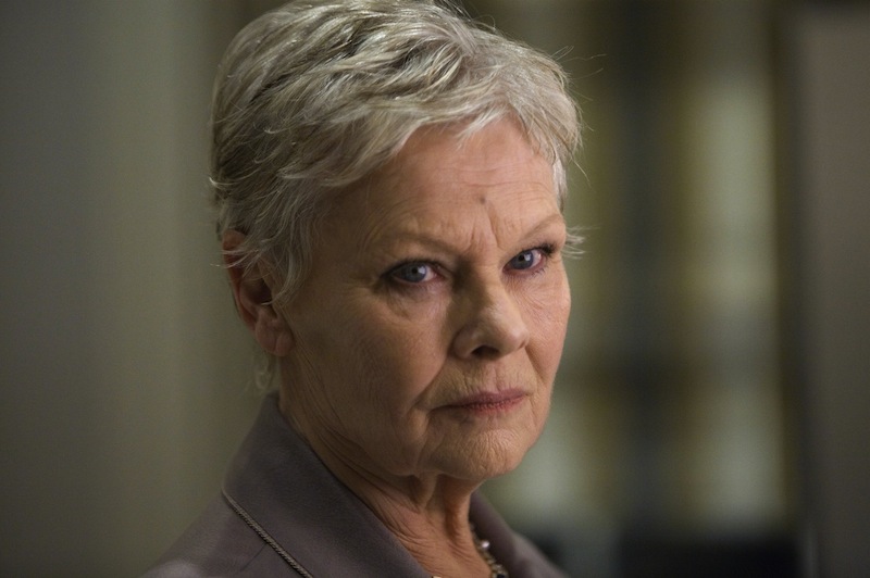 Actress Judi Dench in the James Bond film "Quantum of Solace".