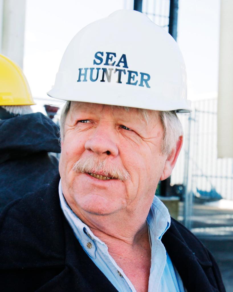 Greg Brooks, the owner of Sub Sea Research and the treasure hunting ship Sea Hunter, in a February 2010 photo.