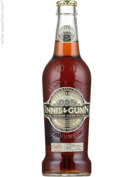 Innis and Gunn's unique Rum Cask Ale is aged in rum barrels.