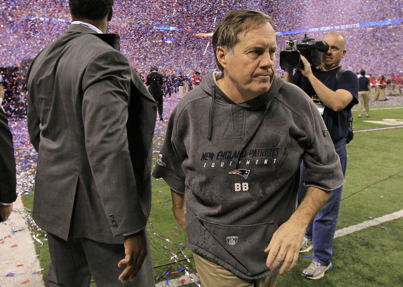 Bill Belichick’s team again fell short in the Super Bowl against the Giants – and again the game was decided by a final drive in which the Patriots’ defense was unable to stop Eli Manning.