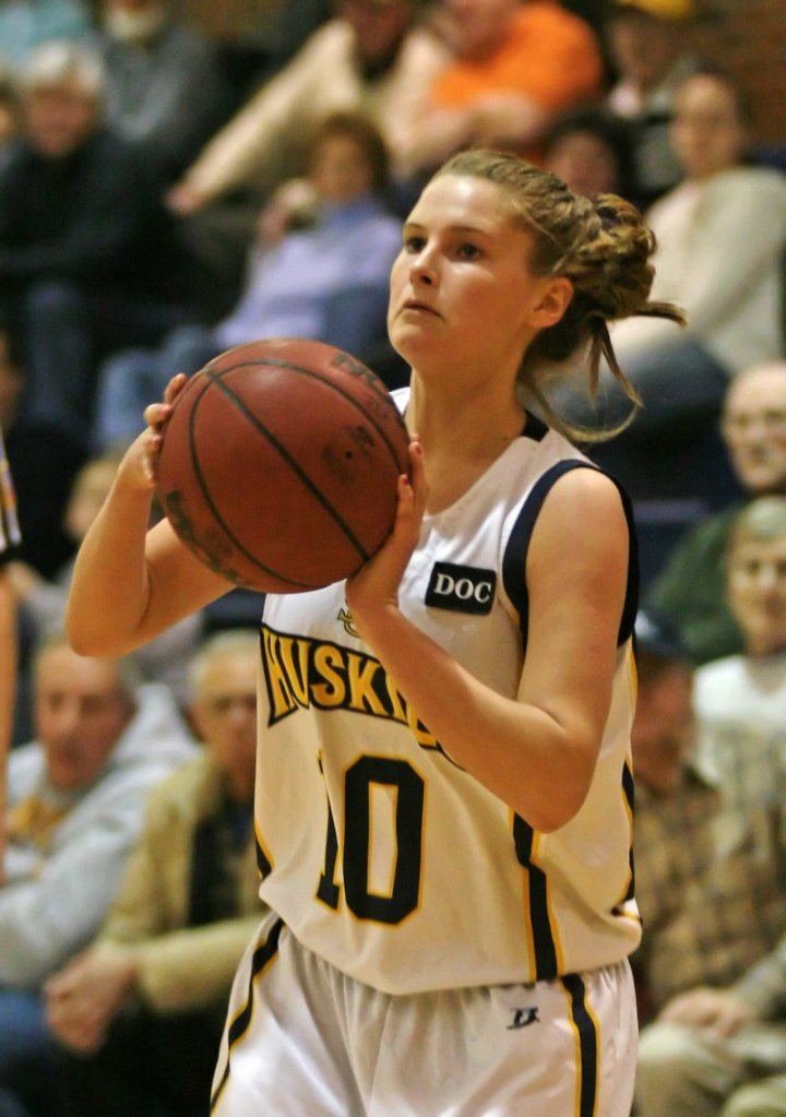 USM guard Nicole Garland ranks ninth in NCAA Division III in 3-point shooting at 43.5 percent.