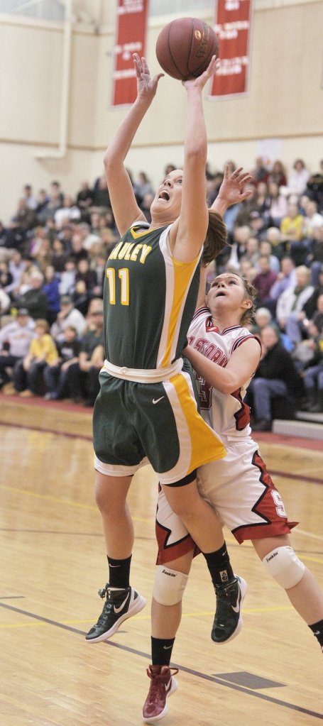 Molly Mack and her McAuley teammates will have a full week to prepare for their Western Class A quarterfinal Monday against Westbrook or Sanford.