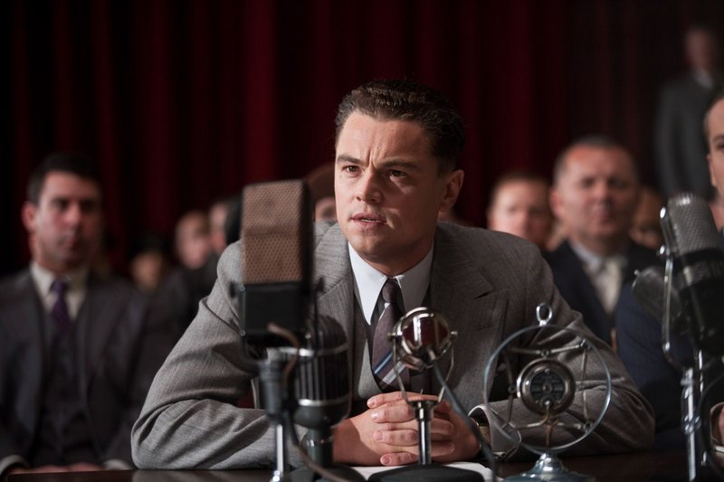 Leonardo DiCaprio in the title role in "J. Edgar."