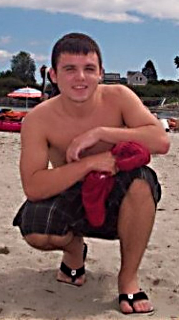 Joshua Smith poses at Willard Beach in South Portland last summer. He died Sunday.