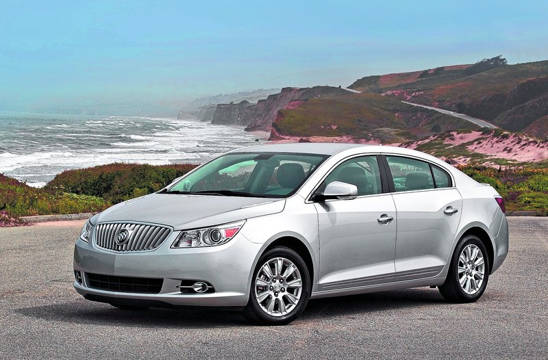 Buick’s LaCrosse is a roomy, midsize near-luxury sedan that delivers the fuel economy of a subcompact.