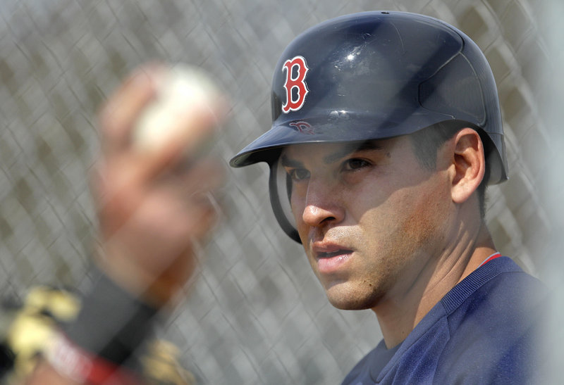 Jacoby Ellsbury was primarily Boston’s leadoff hitter last season, but there has been some thought to moving him down in the lineup because of his power.