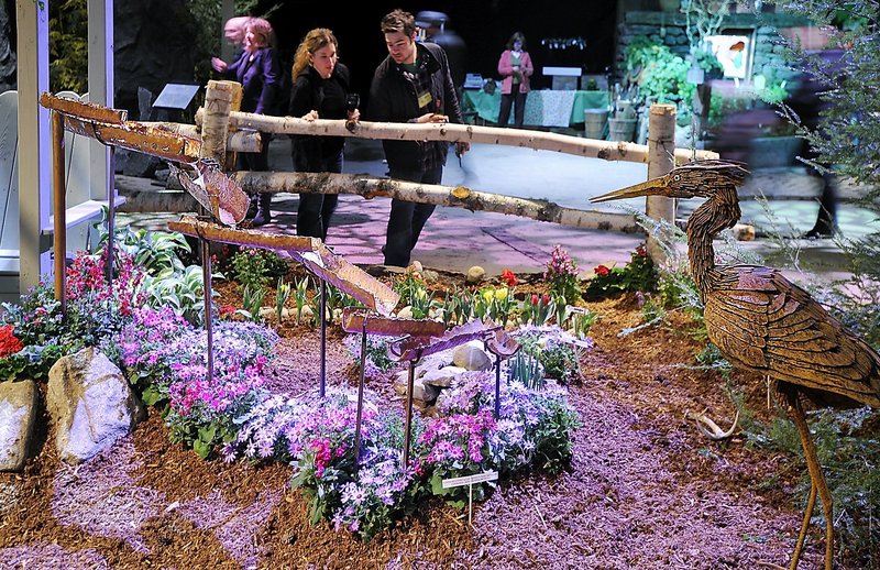 The Portland Flower Show, featuring guest lecturers and, of course, all those beautiful displays, gets under way with a gala on Wednesday and continues through March 11 at the Portland Company Complex. Seen here is the ADM Co.'s display at the 2011 show.