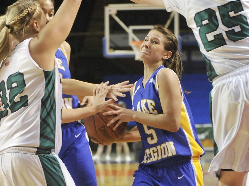 Abby Craffey has the ability to deal with Presque Isle’s pressure defense and shoot from outside. If she’s on, Lake Region will have a good chance to win Class B. Basketball