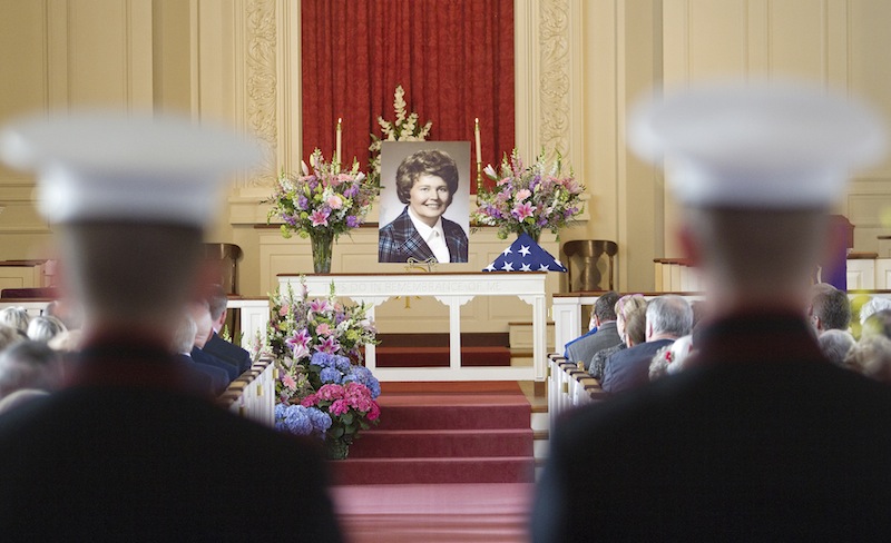 A memorial service was held to celebrate the life of Hattie M. Bickmore on Saturday, March 24, 2012 at Woodfords Congregational Church in Portland.
