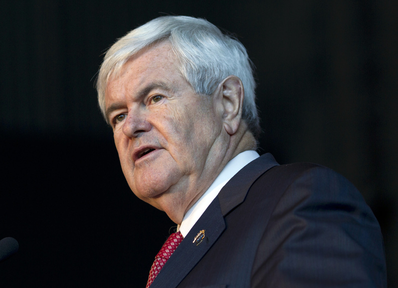 Republican presidential candidate, former House Speaker Newt Gingrich, won the Georgia Republican primary Tuesday.
