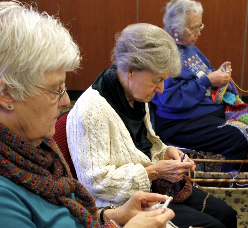 The Prayer Shawl Group of the Shepherd’s Center of Kansas City, Kan., meets monthly at a church to knit and crochet shawls for hospital patients. Giving the handiwork is a blessing for the group members as well as the recipients. krt2012 10000000 krtreligion religion krtnational national krtseniors senior citizen krtedonly krtsocialissue social issue 14024005 krtfeatures features 12000000 people leisure LIF FEA mct 10004000 SOI LEI krthobby hobby charity REL krtlifestyle lifestyle 2012 14002000