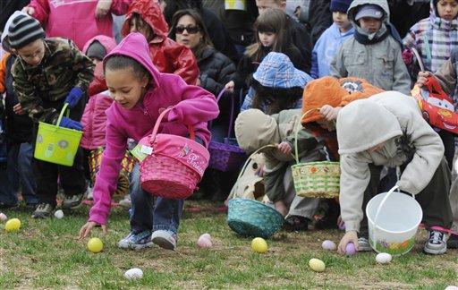 Organizers have canceled this year's Old Colorado City Easter Egg Hunt on in Colorado Springs Colo. They say that last year aggressive parents swarmed into a tiny park, determined that their kids get an egg.