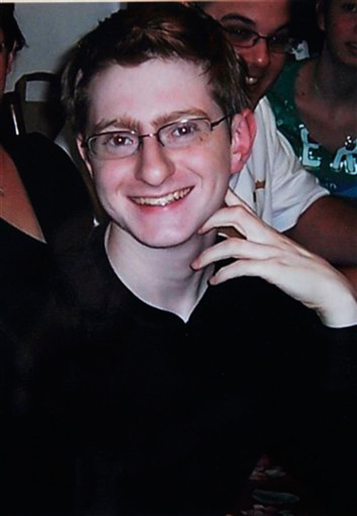 This undated file photograph provided by Joseph and Jane Clementi shows their son Tyler Clementi at a family function. Dharun Ravi, a former Rutgers University student accused of using a webcam to spy on his gay roommate's love life was convicted Friday, March 16, 2012, of bias intimidation and invasion of privacy of Clementi. (AP Photo/Clementi Family, File)
