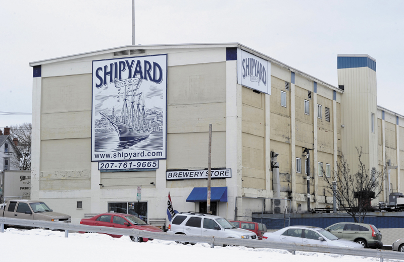 This Feb. 2, 2012 photo shows Shipyard Brewing Co. in Portland.