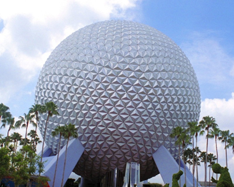 This photo depicts the Epcot Center in Orlando, Fla. Disney closed its new Habit Heroes exhibit at Epcot before it even officially opened because it was criticized for its insensitivity.
