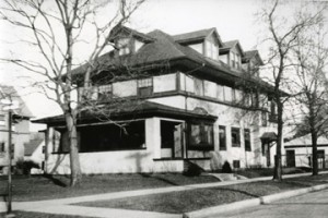 Ernest Hemingway's boyhood home in Oak Park, Illinois.