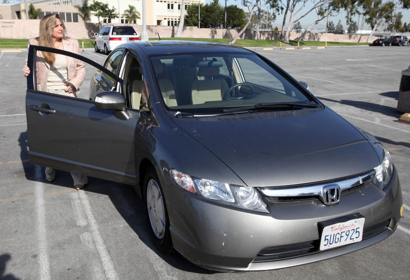 Heather Peters of Los Angeles sued Honda in small claims court, charging that her Civic Hybrid never got the gas mileage Honda claimed. The award of $9,867 was substantially more than she would have gotten in a class action suit.