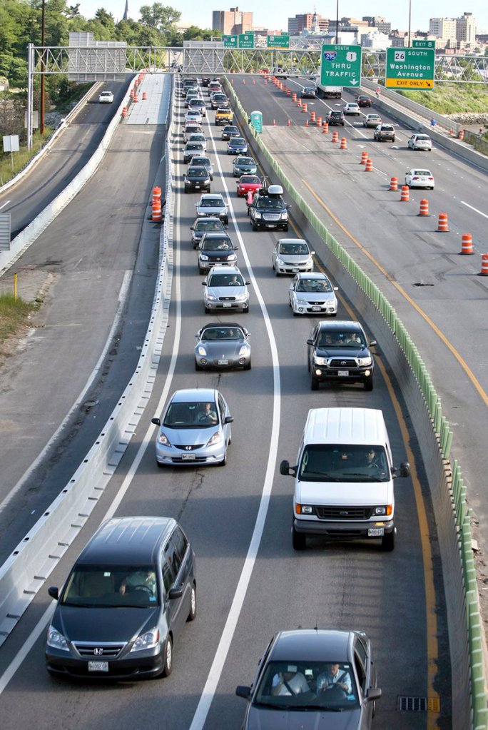 Motorists encountered construction delays on I-295 last summer.